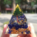 Crystal Energy Generator Orgone Pyramid Spiritual Heal Orgonite Stone (C)