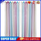 Gradient Hollow Star Curtain Bedroom Full Blackout Window Drapes (Purple)