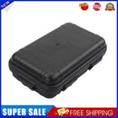 Outdoor Waterproof Sealed Box Shockproof EDC Tools Storage Case (Black M)