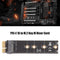 PCIE to M2 Adapter NVMe SSD M2 PCIE X1 Hard Drive Reader PCI-E M Key Connectors
