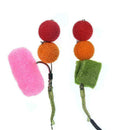 50pcs Pva Colored Fishing Nuggets Water Soluble Pva Carp M3D6 Up Foam X4O6 S5K7
