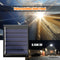 2x 0.15W 3V Mini Solar Panels Solar Battery Charging Module 40 X 30mm Newly