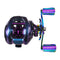 #A 7.2/1 Speed Ratio Baitcasting Wheel Right Left Hand 10kg Max Drag for River L