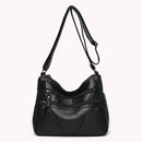 Daily Mom Crossbody Purse Bags Portable PU Leather Multi-pocket Shoulder Satchel