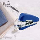 Mini Sewing Machines Portable Needlework Mending Handworking Tools (Blue) Newly