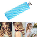 Air Bangs Curls Clip Twist Rollers Curling Device Salon Tool (Light Blue) Newly