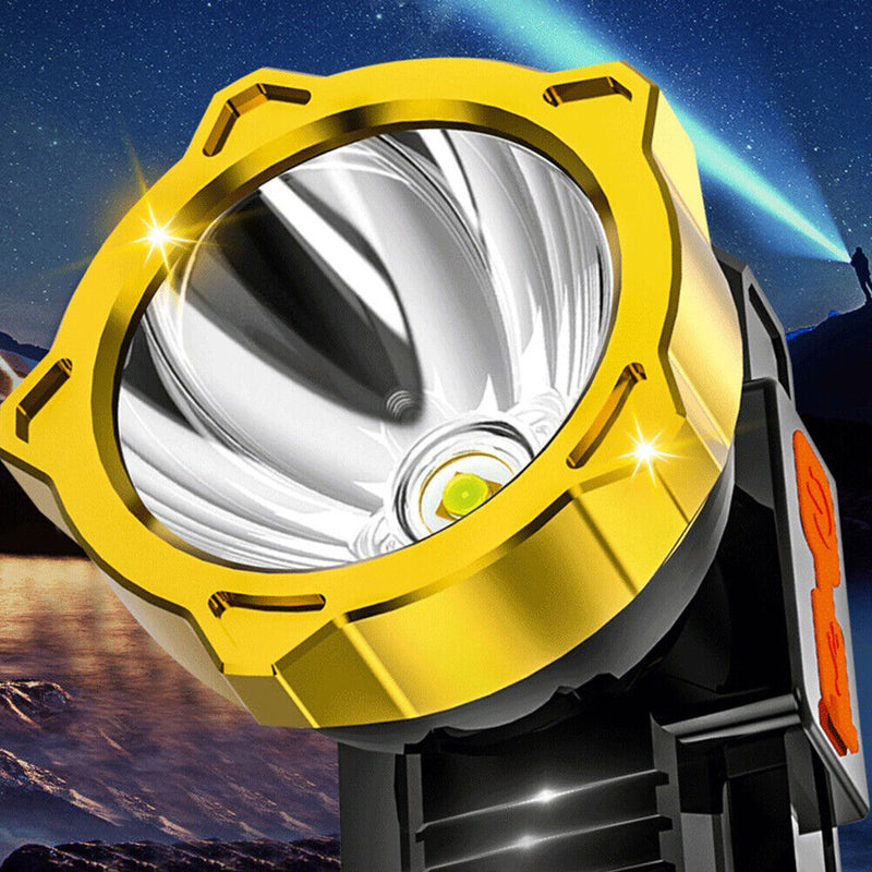 Portable Night Fishing LED Headlight USB Rechargeable Waterproof Headlamp Newly