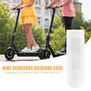 Central Control Panel Silicone Cover for Ninebot MAX G30 Scooter (White)