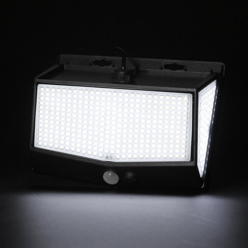 3 Modes Waterproof LED Solar Lights PIR Motion Sensor Outdoor Garden Wall Lamp