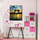 Painting By Numbers Kit DIY Glass Scenery Hand Painted Canvas Oil Art Picture