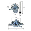 Replacement Petcock For Fuel Valve For 50cc - 150cc J0 Scooter or Moped A2C0