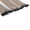 120pcs 20cm 2.54mm 1pin Jumper Wire DuPont Cable for Arduino