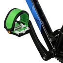 Bike Fixed Gear Pedal Strap Anti-slip Bicycle Extended Foot Straps (Green) Newly