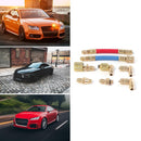 Car A/C Air Conditioning Refrigeration Connector Adapter Hoses R134A R12 Newly