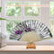 Oil Paint Folding Fan By Numbers DIY Butterfly Orchid Painted Art Craft Handmade