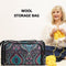 Yarn Storage Bag Knitting Tote for Thread Crochet Hooks Needles (Totem)