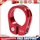 1pc MTB Cycling Seat Tube Clip Bike Release Seatpost Clamp (28.6mm Red)