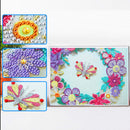 5D Diamond Painting Kit Quilling Flowers Partial Special Shape Crystal Drill