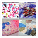 5D DIY Full Drill Square Diamond Painting Love Sea Cross Stitch Embroidery