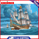 Full Round Diamond Painting Ship 5D DIY Pictures Rhinestone Drawing Wall Decor