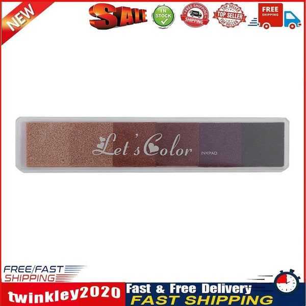 Gradient Colorful Inkpad Home Seal Ink Pad DIY Art Scrapbooking Decor(5) Newly