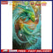 Two Fish Oil Paint By Numbers Kits Picture DIY Craft Coloring Drawing Home