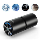 USB Car Air Purifier Cleaner Ionizer Freshener PM2.5 Eliminator (Black) Newly