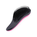 Hair Comb Detangle Hairbrush Massage Brush Curly Styling Tool (Pink)