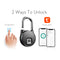 Tuya Biometric Fingerprint Password, Keyless Padlock for Ko