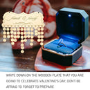 Wooden Reminder Calendar Birthday Tracker DIY Wall Hanging Board Sign