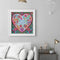 Partial Special Shape Drill Diamond Painting Heart Rhinestone Draw (UP112)