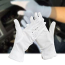Men Gentlemen White Formal Gloves Tuxedo Guard Parade Sant A5W3 R3F8 Dress P4P1