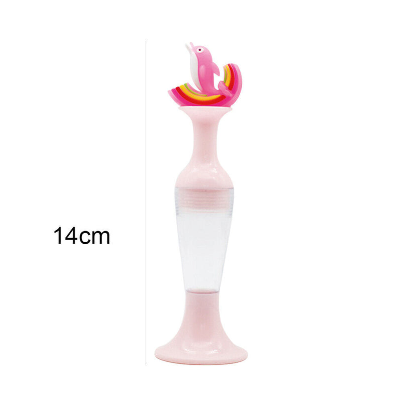 Vase 5D Diamond Painting Point Drill Pen DIY Craft (Pink Dolphin no Drill)