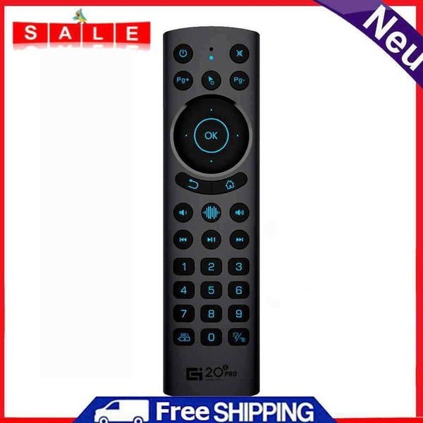 G20BTS PLUS Smart Voice Remote Control 2.4G RF Air Mouse Wireless for TV Box