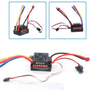 #A 3600/4500/5200KV 3650 Brushless Motor with 60A ESC for 1/8 1/10 Scx10 Hpi RC