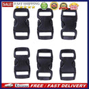 Outdoor Paracord Bracelet Black Plastic Buckle for Outdoor Camping Hiking