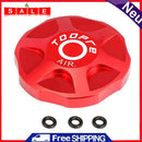 Dustproof MTB Front Fork Cap Bicycle Air Gas Valve Protective Cover (Red)