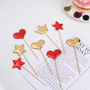 Birthday Party Decor Party Cake Topper Cup Cake Decoration Cake Insert Flags
