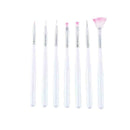 7Pcs Cake Decorating Pen Brush Icing Pastry Fondant Sugarcrafts H0R1 A0T2