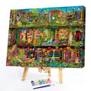 Colorful Gardens Oil Painting By Numbers DIY Frameless Picture On Canvas