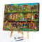 Colorful Gardens Oil Painting By Numbers DIY Frameless Picture On Canvas