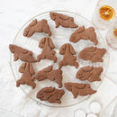Stamp Cookie Cutter Yoga Rabbit Biscuit Mold Cartoon Happy Cookie Embosser Mold