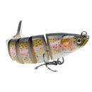 Fishing Lures Slow Sinking Multi Jointed Bionic Lures with Hook (05) Newly
