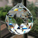 50 mm FENG SHUI HANGING CRYSTAL BALL Sphere Prism Rainbow Pendant K9K2