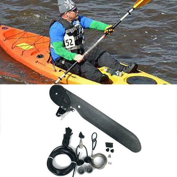 Canoe Kayak Boat Tail Kayak Rudder Direction Foot Control Sailing C7P0 B2D9
