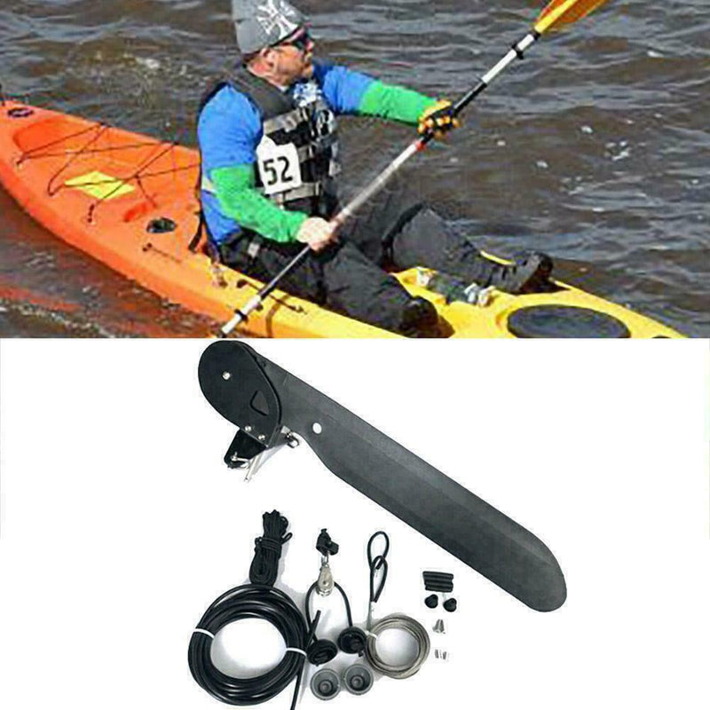 Canoe Kayak Boat Tail Kayak Rudder Direction Foot Control Sailing C7P0 B2D9
