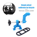 Bicycle Wheel Truing Stand Mini Bike Rims Adjustment Wheel Repair (Blue)