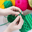 43cm Stainless Steel Circular Knitting for Needles Crochet DIY Weaving Pin