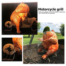 Chicken Stand Beer Motorcycle Stainless Steel Oven Grill Chicken Roasting R