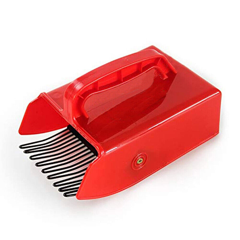 Berry Pickers Scoop Tool with Metallic Comb Plastic Handle Huckleberries